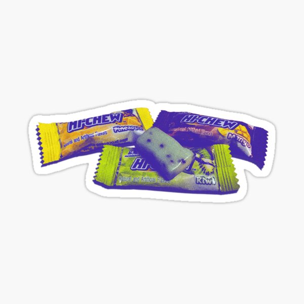 Vista previa del artículo con la obra «Diseño HI-CHEW estilo Warhol», diseñado y vendido por E2-psd.