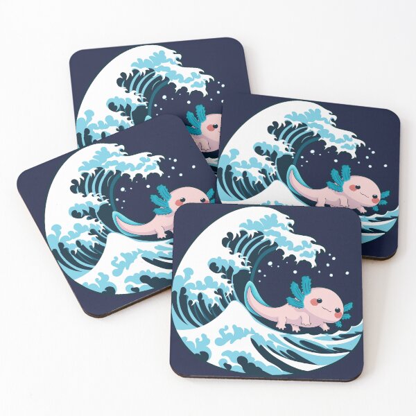 Item preview, wave of axolotl designed and sold by hunnydoll.