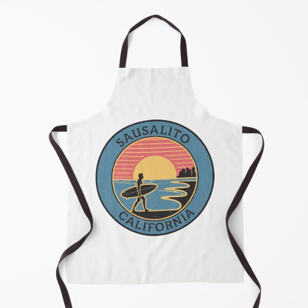 Item preview, Sausalito California Sunset Surfer Vintage Design designed and sold by CircinusStore.