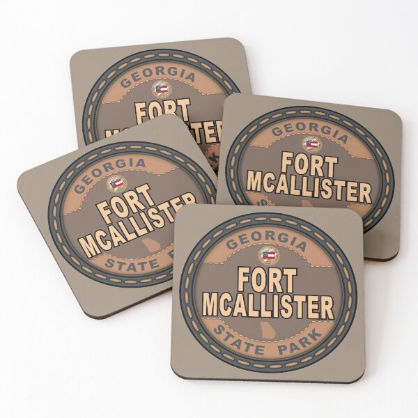 Item preview, Fort McAllister State Park Georgia stitching effect designed and sold by studioss76.