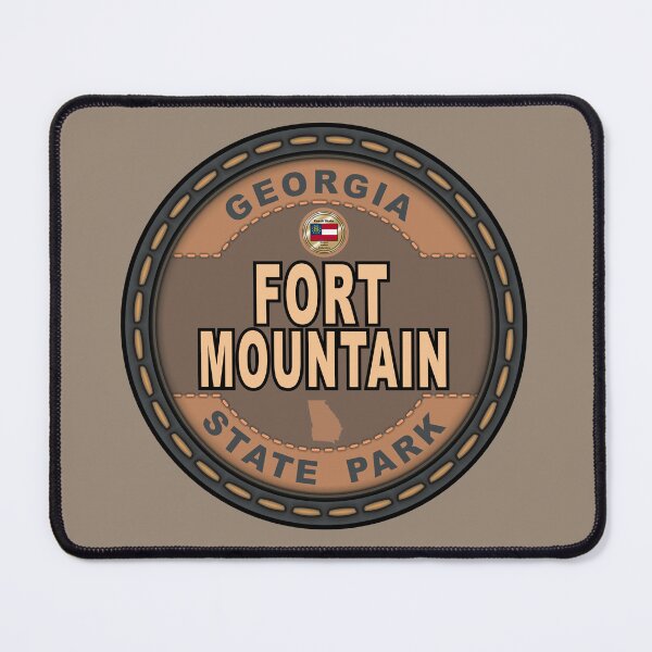 Item preview, Fort Mountain State Park Georgia stitching effect designed and sold by studioss76.