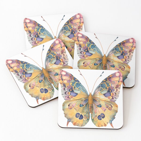 Item preview, Colorful butterfly with detailed patterns designed and sold by Virginiia89.