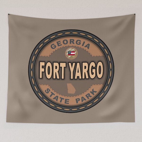 Item preview, Fort Yargo State Park Georgia stitching effect designed and sold by studioss76.