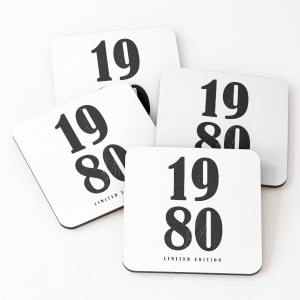 Item preview, 1980 Limited Edition Vintage | Born 1980 designed and sold by Monochromaniaus.