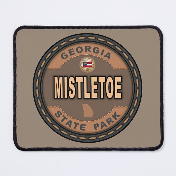 Item preview, Mistletoe State Park Georgia stitching effect designed and sold by studioss76.