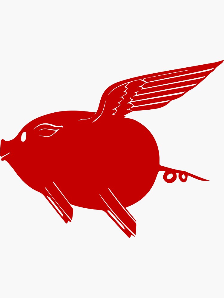 Flying Pig Badge 