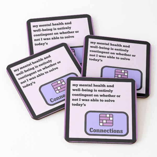 Item preview, New York Times Connections designed and sold by tile278.