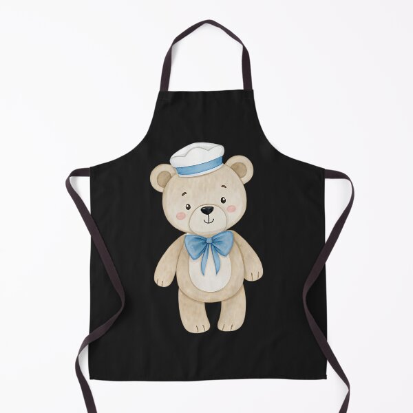 Item preview, A0815-30 Seaside Teddy & Ducklings designed and sold by angieart68.