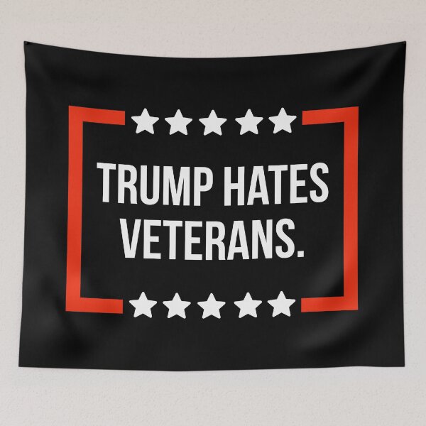 Item preview, Trump hates veterans  designed and sold by Rachel the Artist .