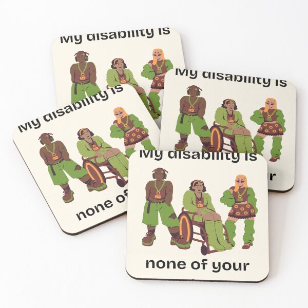 Item preview, My disability is none of your business  designed and sold by WarmShrine.