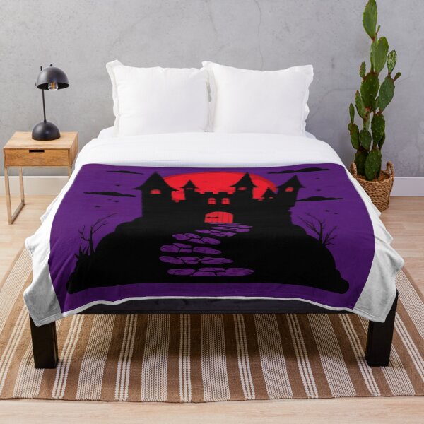 Item preview, Haunted Castle Halloween Night Spooky Gift Shirt designed and sold by ABSOLUTCREATIVE.