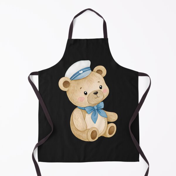 Item preview, A0815-30 Seaside Teddy & Ducklings designed and sold by angieart68.