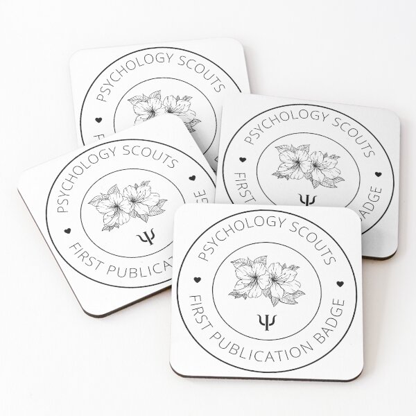 Item preview, psychology scouts first publication badge designed and sold by aconstellation.