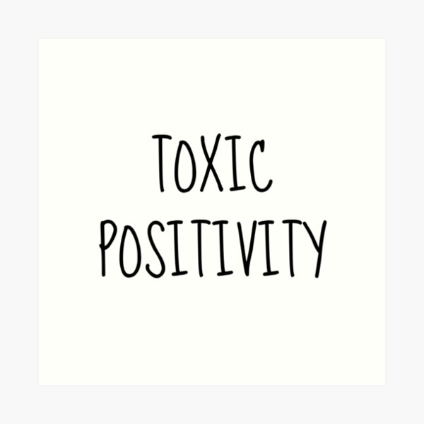 Aperçu de l'œuvre Positivité toxique créée et vendue par surlycakes.
