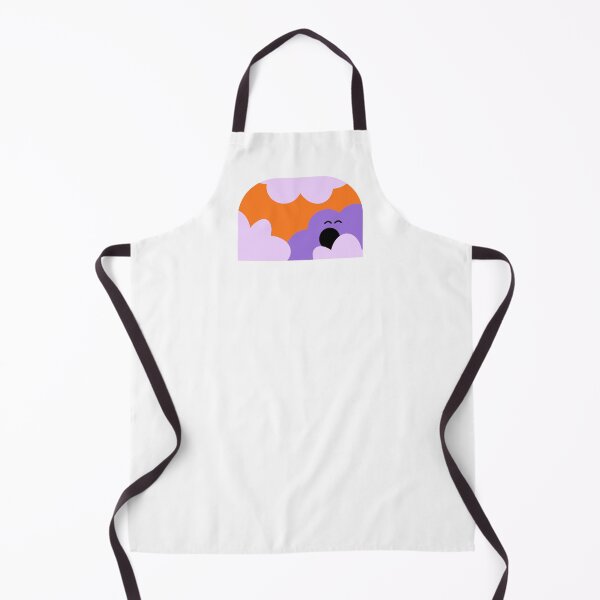 Item preview, Yawning Sleepy Purple Cloud Person designed and sold by WokeBespoke.