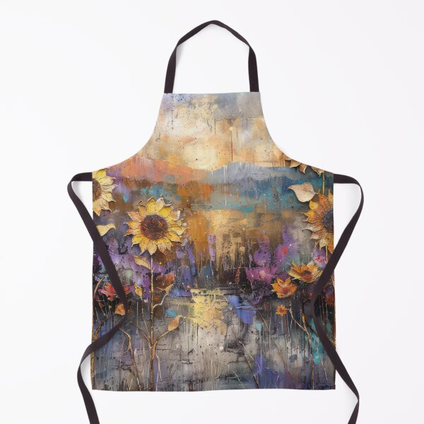 Item preview, Sunflowers Under a Mystic Sky designed and sold by NeoNebulaArt.