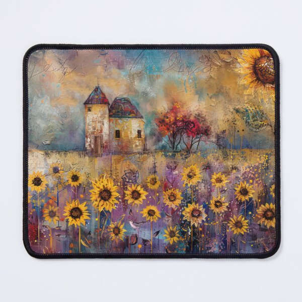 Item preview, Sunflower Symphony in a Magical Field designed and sold by NeoNebulaArt.