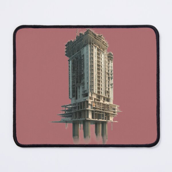 Item preview, Towering Skyscraper Under Construction designed and sold by Mochasgoods.