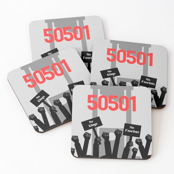 Item preview, 50501 No Kings No Fascists designed and sold by tile278.