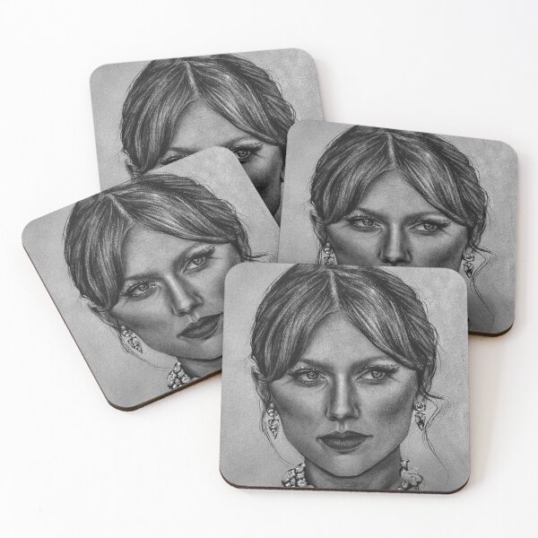 Item preview, Taylor Swift: Realism Charcoal Portrait designed and sold by olxwxa.