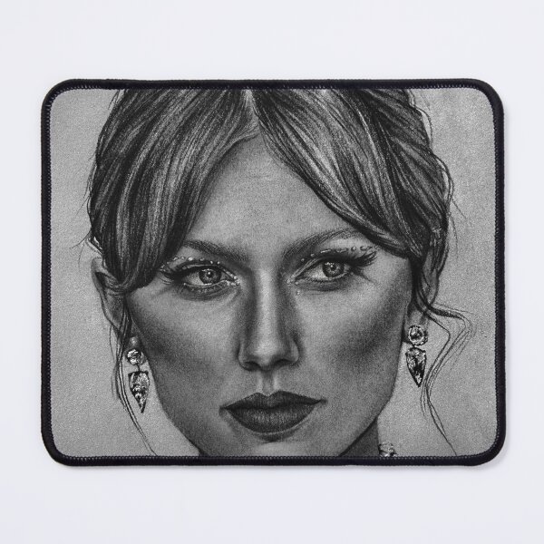 Item preview, Taylor Swift: Realism Charcoal Portrait designed and sold by olxwxa.