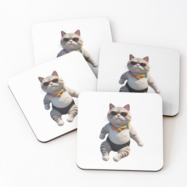Item preview, Cat Chilling in a black Speedo! designed and sold by Ink And Inspire.
