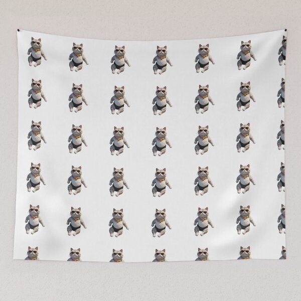Item preview, Cat Chilling in a black Speedo! designed and sold by Ink And Inspire.