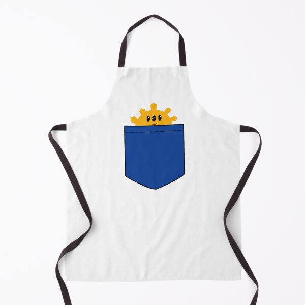 Item preview, PHILIPPINE FLAG SUN KAWAII BLUE POCKET DESIGN designed and sold by aydapadi.
