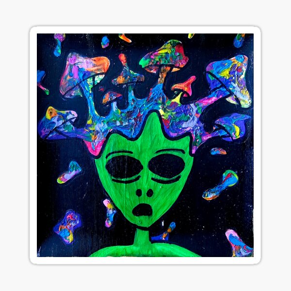 Item preview, Neon Spore Vortex designed and sold by PSYLOPIXEL.
