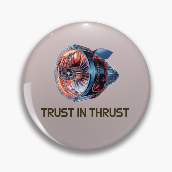 Item preview, Trust in Thrust Airplane  designed and sold by Mochasgoods.