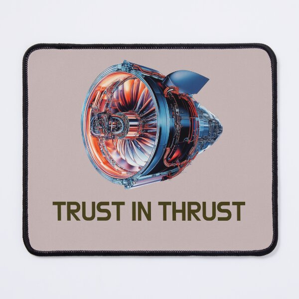 Item preview, Trust in Thrust Airplane  designed and sold by Mochasgoods.