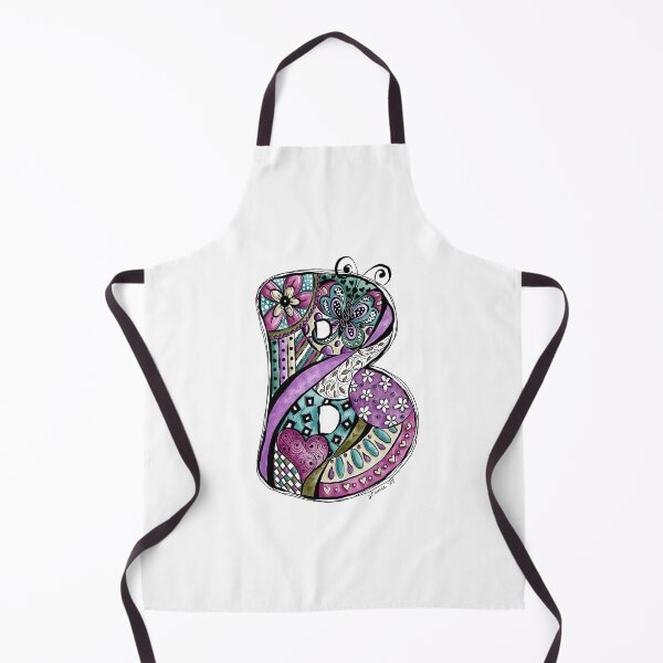 Item preview, Doodle Art Letter B designed and sold by LanieJAndCo.