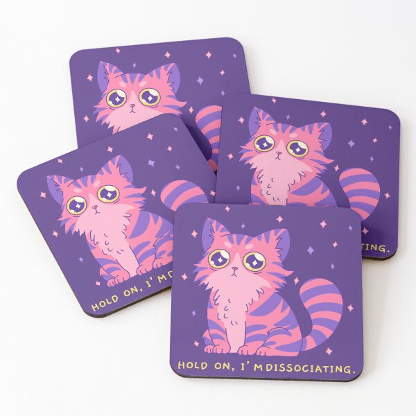 Item preview, dissociating cat designed and sold by hunnydoll.