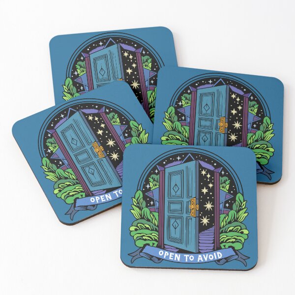 Item preview, Open to Avoid in Blue designed and sold by Dubber-Designs.