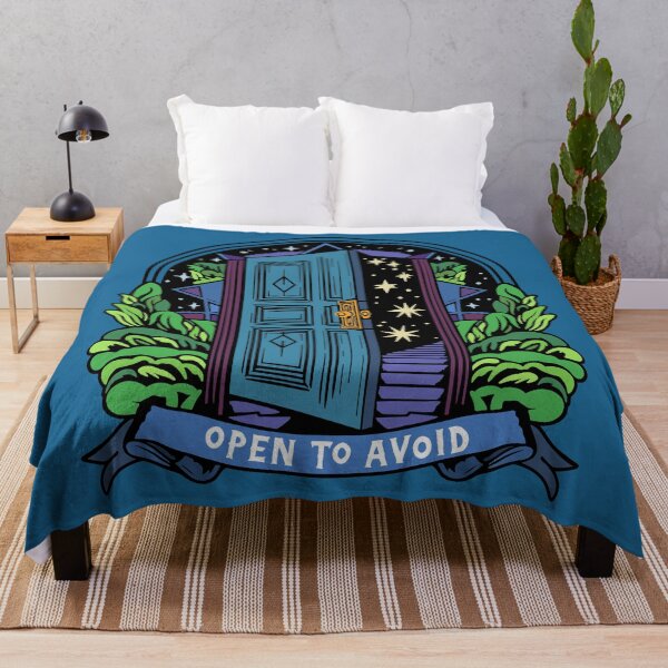 Item preview, Open to Avoid in Blue designed and sold by Dubber-Designs.