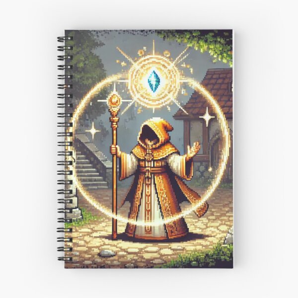 Item preview, A Healer - 16 Bits designed and sold by DarkEchoDesigns.