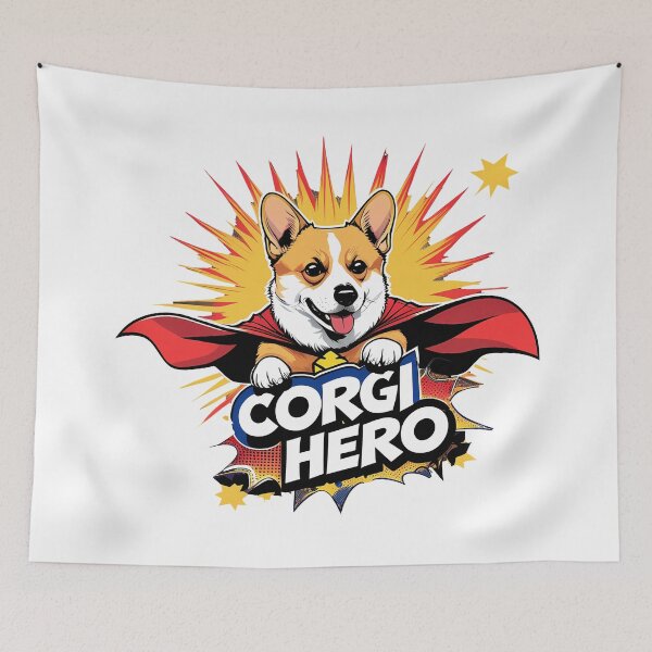 Item preview, Corgi Hero designed and sold by zoughlal.