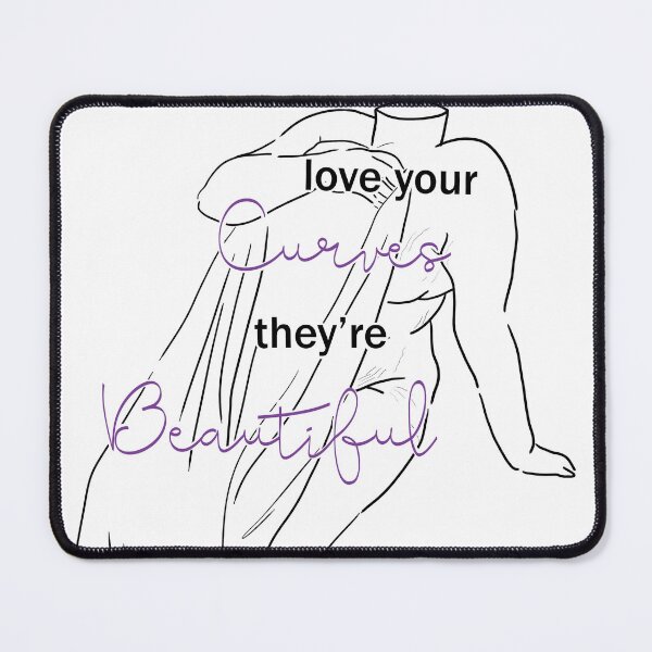 Item preview, Love Your Curves, They're Beautiful designed and sold by ArtByErf.