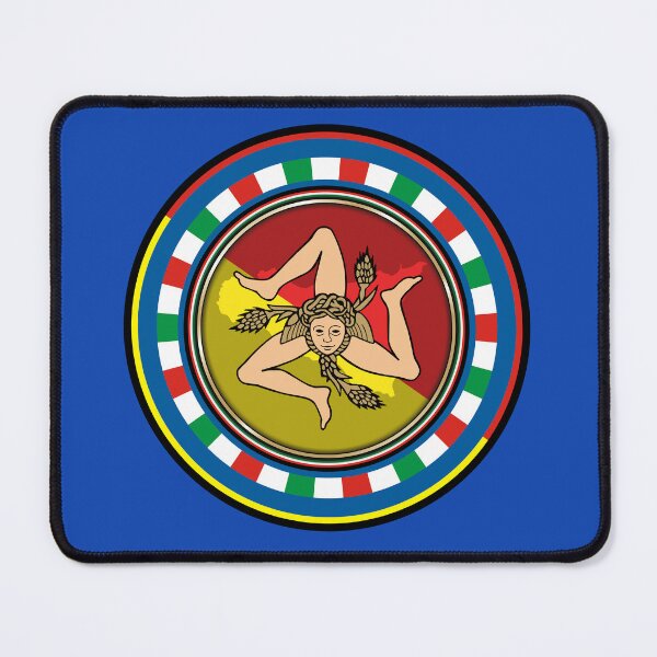 Item preview, Sicilia bandiera Sicily flag coat of arms designed and sold by studioss76.