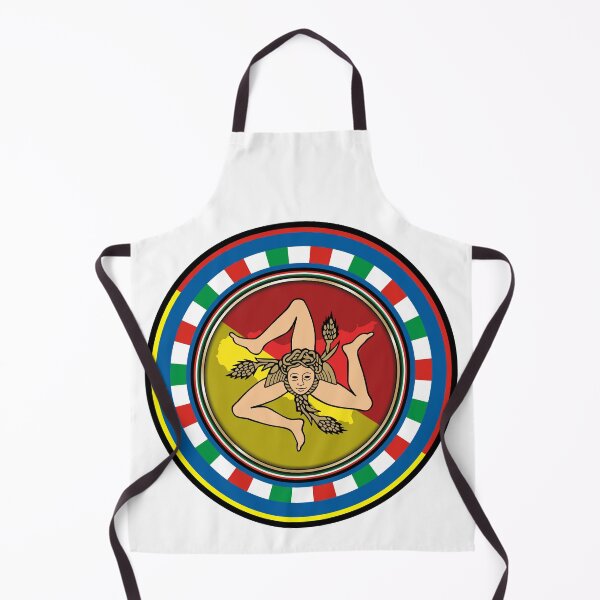 Item preview, Sicilia bandiera Sicily flag coat of arms designed and sold by studioss76.