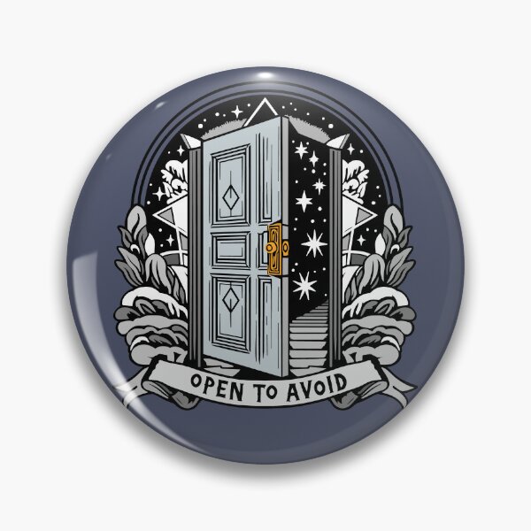Item preview, Open to Avoid in Gray designed and sold by Dubber-Designs.