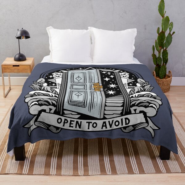 Item preview, Open to Avoid in Gray designed and sold by Dubber-Designs.