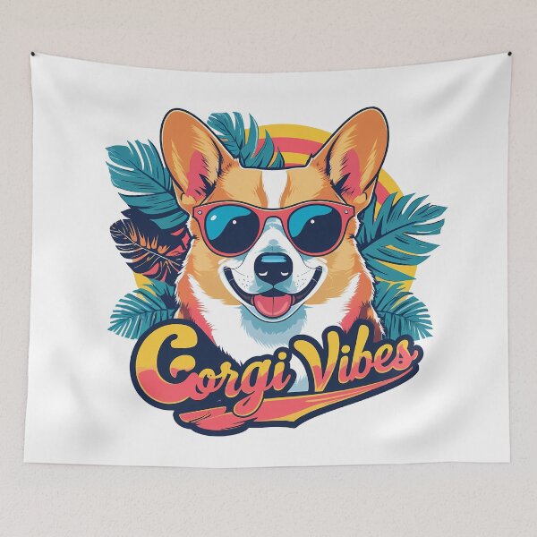 Item preview, Corgi Vibes designed and sold by zoughlal.