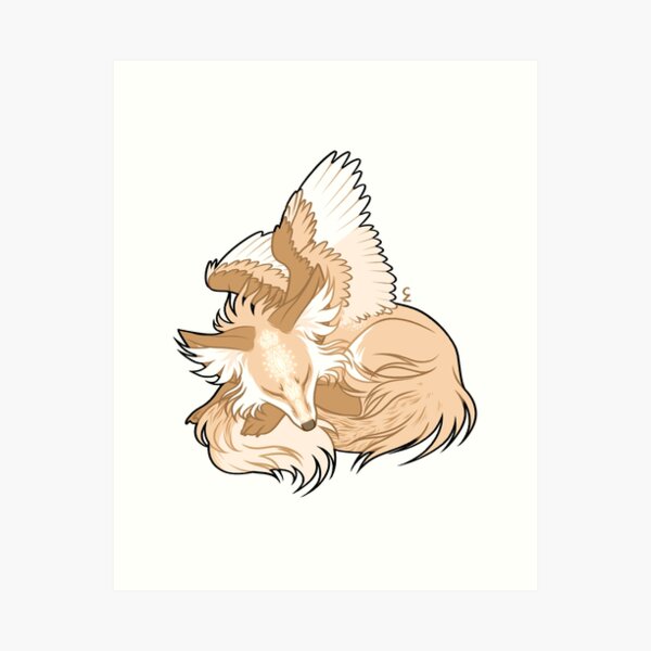 Item preview, Angel fox designed and sold by carnizen.