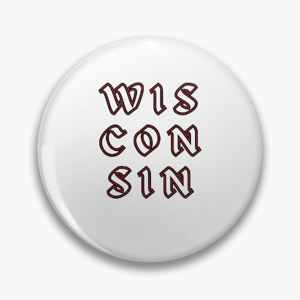 Artikelvorschau, WISCONSIN-Aufkleber entworfen und verkauft von WISCO SHOP.