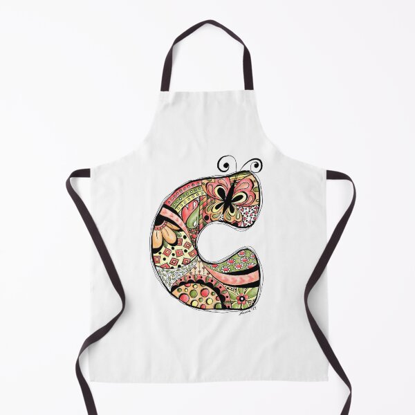 Item preview, Doodle Art Letter C designed and sold by LanieJAndCo.
