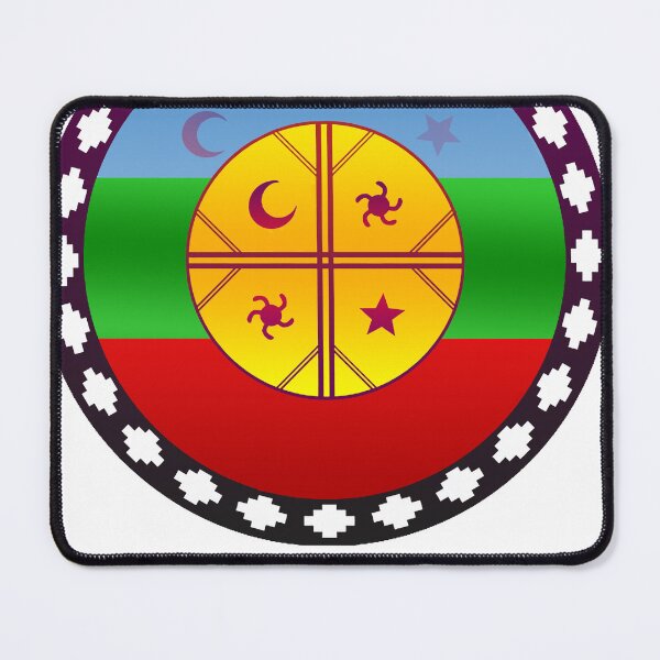 Item preview, Kultrun and flag designed and sold by MiguelCD1981.