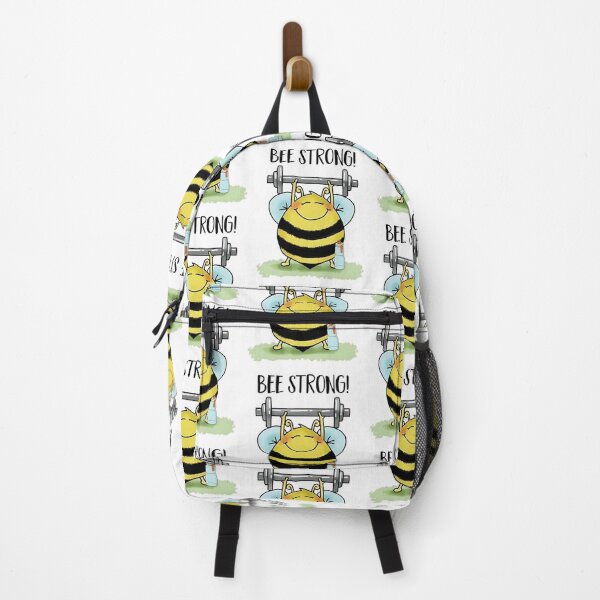 Item preview, Bee Strong - Funny Fitness Saying designed and sold by Vicky021.