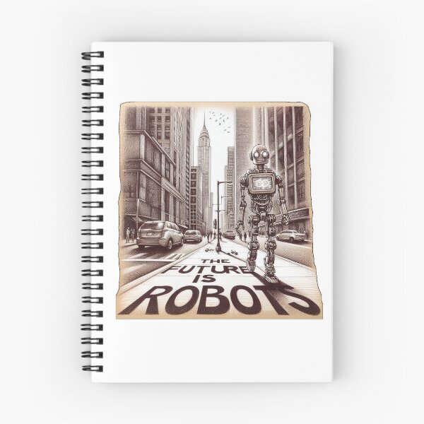 Item preview, El futuro son los robots designed and sold by Tenpaces.