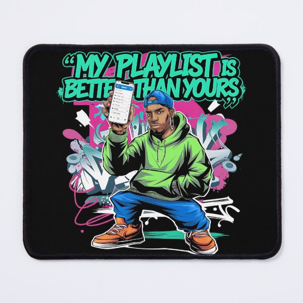 Item preview, Hustle & Rhymes No Days Off designed and sold by RadDeck.